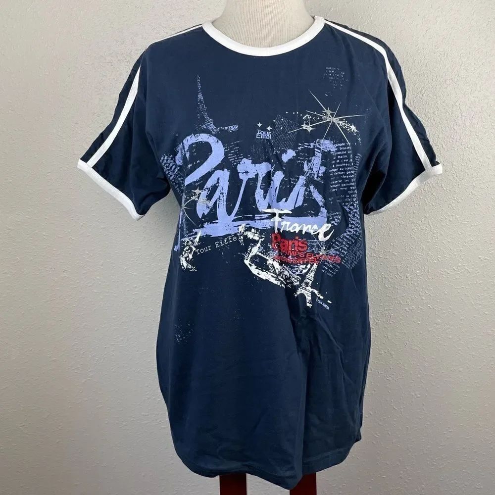 Fanshirt Paris T-Shirt Size S EUC